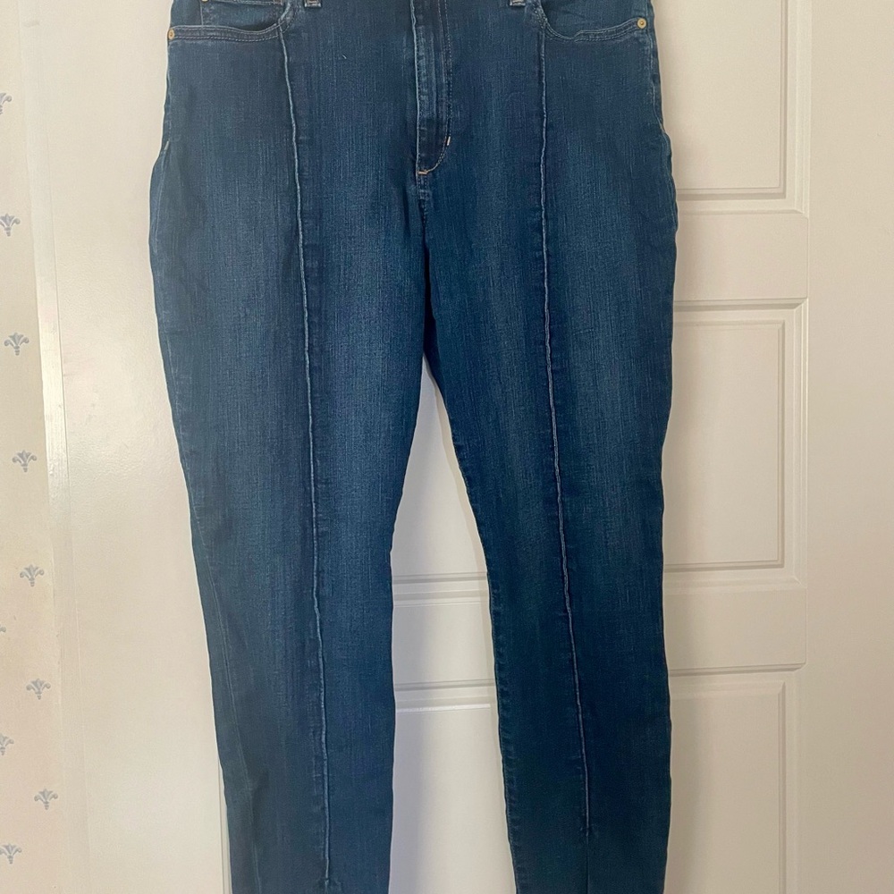 Joe's Jeans Dark Blue Skinny Jeans with Front Seams